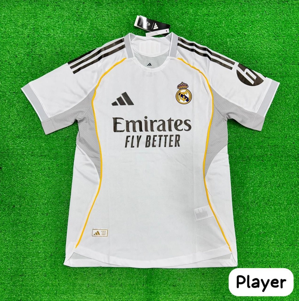 Real Madrid Home 25/26 Player Version