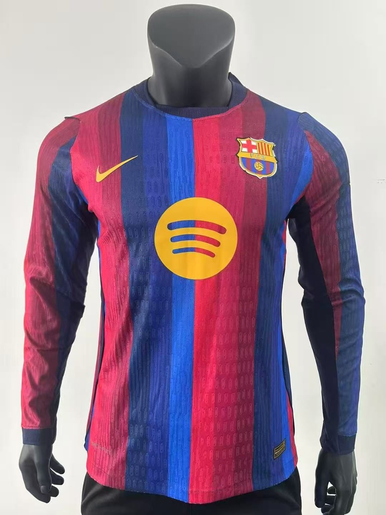 Barcelona Home 26/27 Full Sleeves Player Version (S)